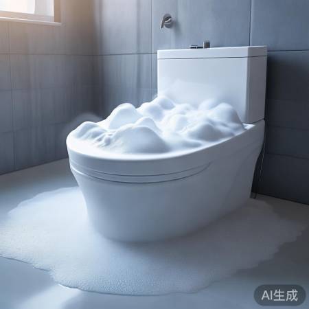 智能马桶泡沫盾,清洁隔离新科技