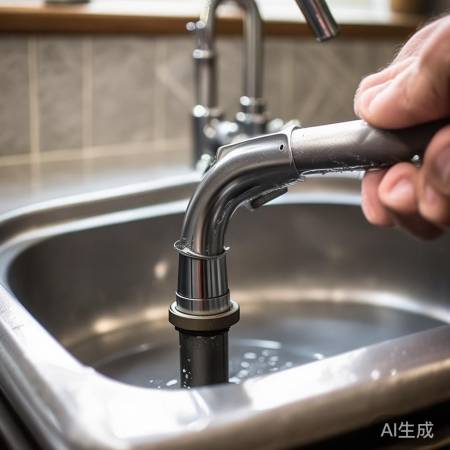 “排水管接口松动检查与拧紧”