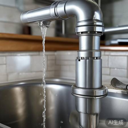 检查水管：松紧与水流