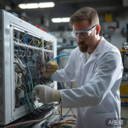 空调安装，按说明书来