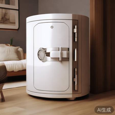 圆润保险柜,融入家居时尚