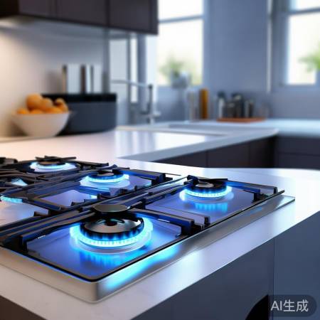 燃气灶炉头分离，效率高