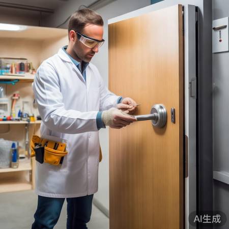 智能锁晃动响？检查安装与电池