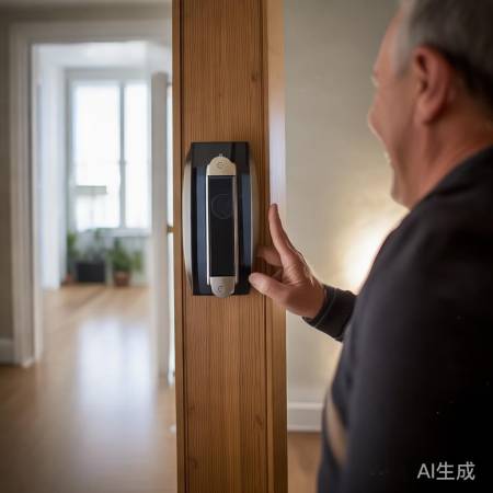 指纹锁升级完成，告别忘带钥匙烦