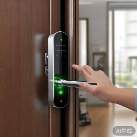 智能锁把，安全便捷