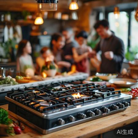 “荣事达燃气灶602，厨房惊喜