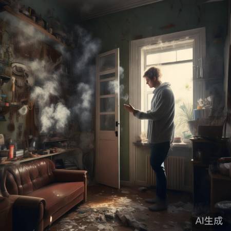 紧急通风，勿用电器防爆炸