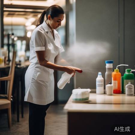 宾馆消毒，严格操作保健康