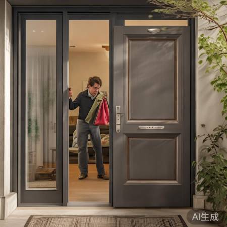 卡多利亚智能指纹锁售后服务咨询交流=传统防盗门：安全与不便的权衡	