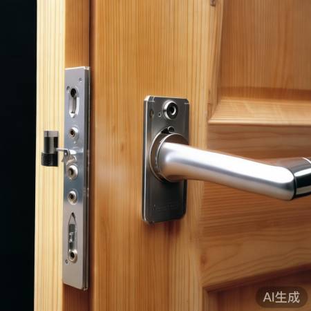 换锁芯，调适把手距离