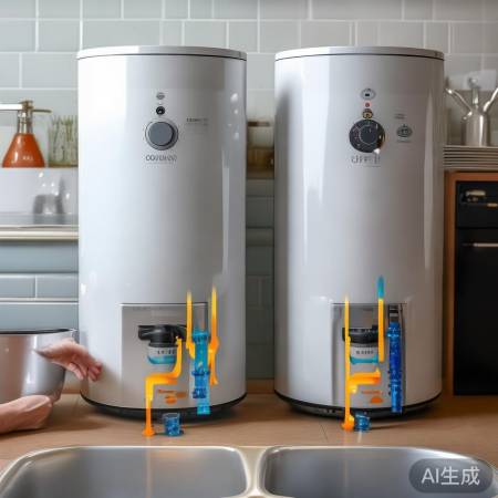 分段加热升温慢，连续加热快升温