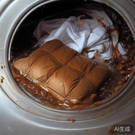 棕垫洗衣易掉色，慎与白衣混洗