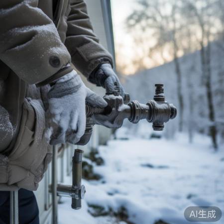 冬天关阀防冻堵