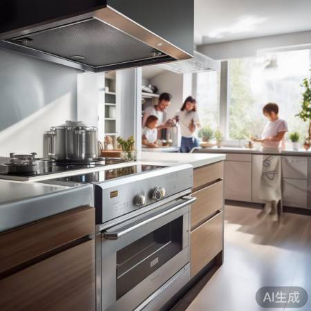 “申花集成灶，排烟高效无烦恼”