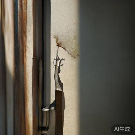 防盗门弹簧舌：门锁保险