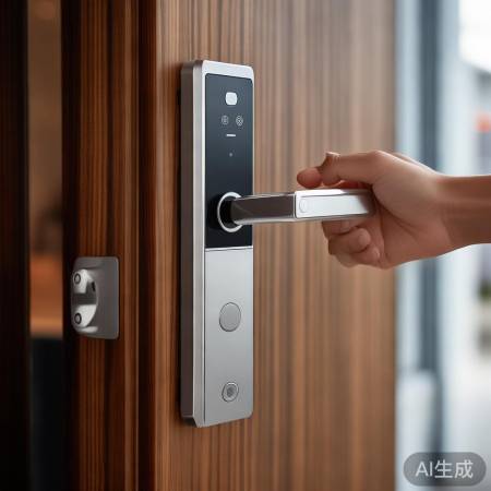 智能锁：美观实用，一键开门