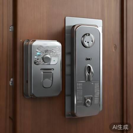 指纹锁便捷，机械锁安全