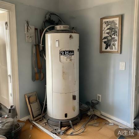 旧热水器待改造