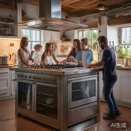 集成灶：厨房神器，一机多用