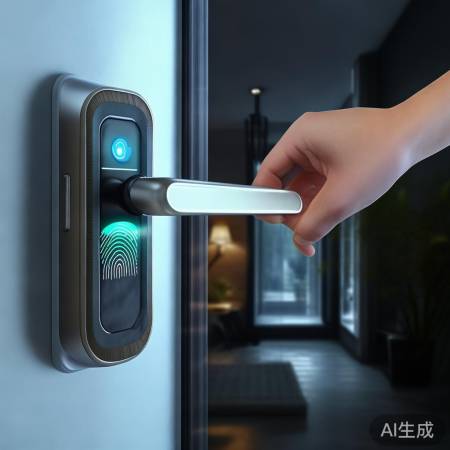 指纹锁，科幻开门神器