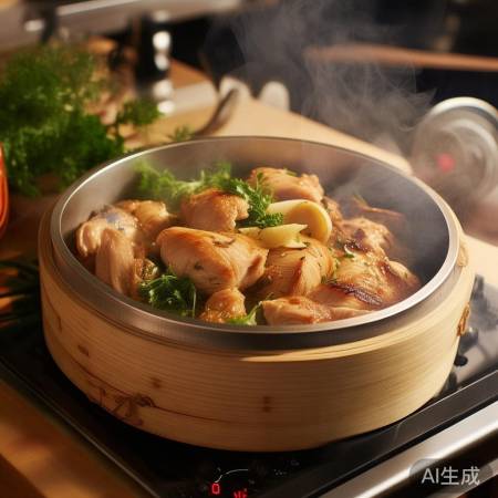 懒人福音,简单蒸鸡