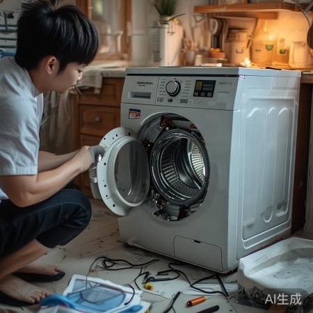 西门子洗衣机故障抢修热线详述☞荣事达洗衣机离合器更换教程及注意事项