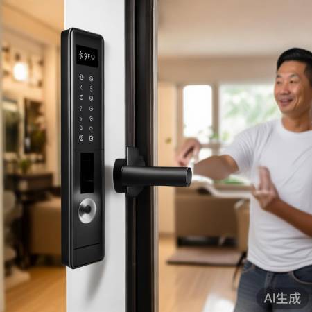 大华指纹锁，性价比高