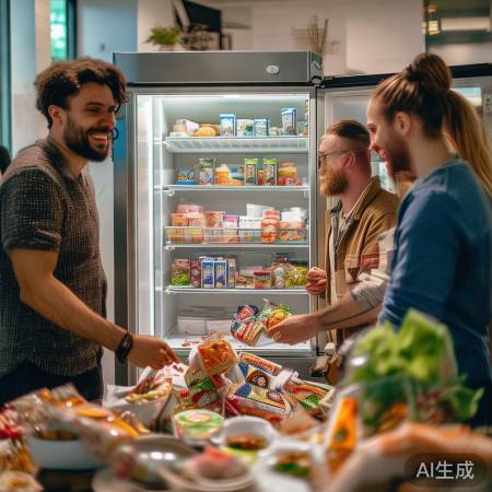 冰箱促进团队协作