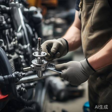 拆泄压阀,保管好零件