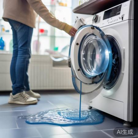 检查洗衣机水管，安全第一