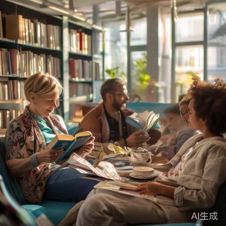 夏日图书馆，享受阅读