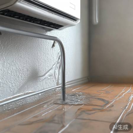 空调排水管检查，防回流湿地