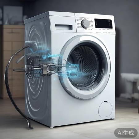 洗衣机反方向噪音因内部摩擦