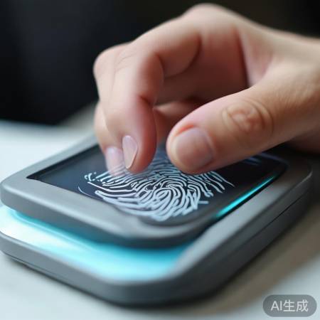 检查姿势，轻柔录入指纹