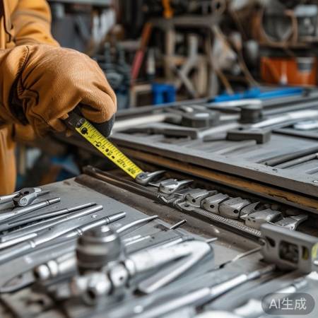 测量门框宽度和门扇厚度