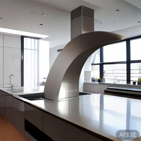 孤形油烟机，美厨必备