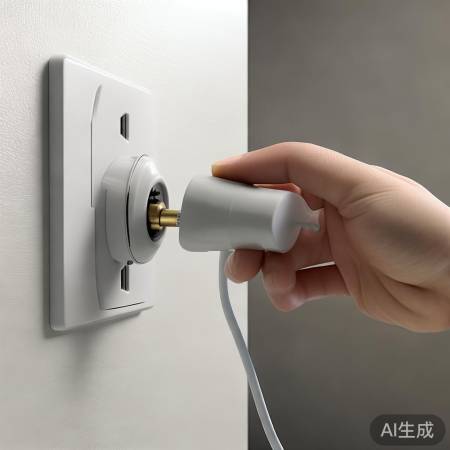 “变压器正确插电”