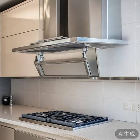 下挂油烟机安装图