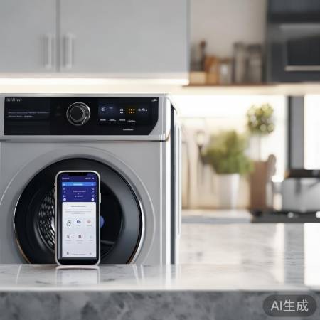 大容量洗衣机，触控便捷