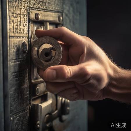 保险柜钥匙拔不出,轻松解决法