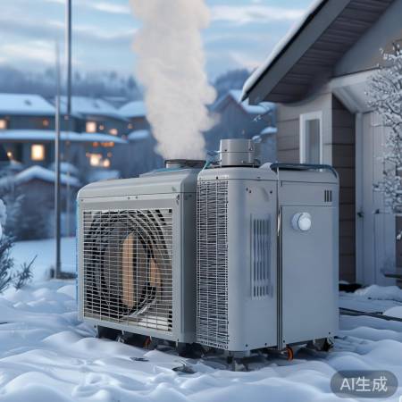 “空气能热水受低温影响,技术进