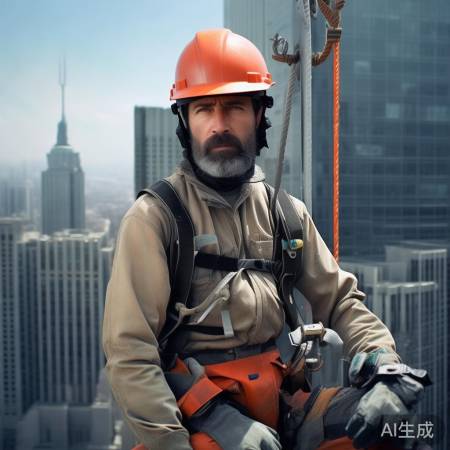 高空作业,安全带救命神器。