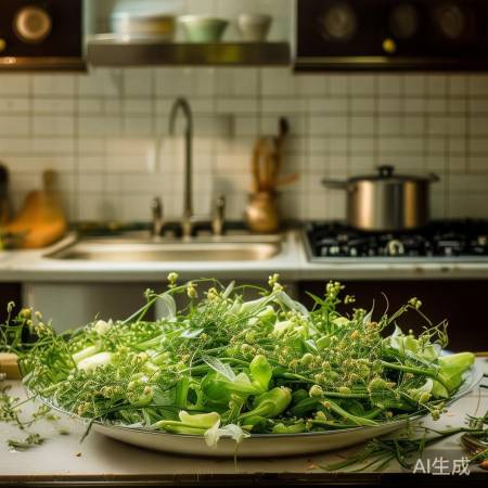 菜开花了，洗洗切切可否食用？