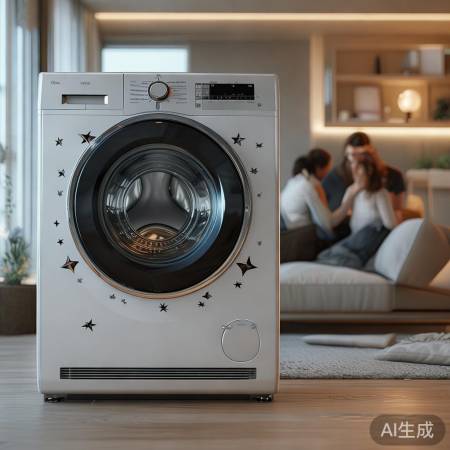 静音简约七星洗衣机