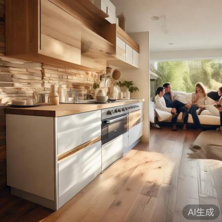 厨房装修，细节搭配佳