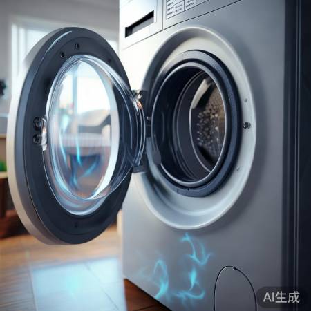 洗衣机噪音小,震动明显