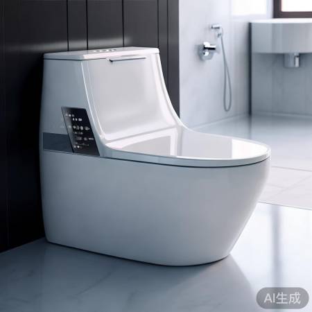 法恩莎智能马桶，外观新颖功能丰