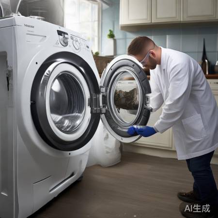 检查洗衣机进水阀