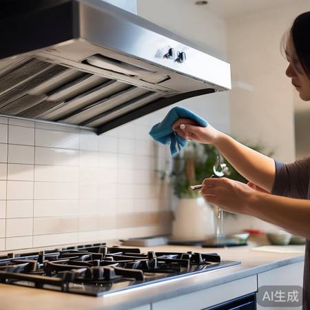 “抽油烟机保养三步走”