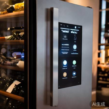 奥克斯红酒柜智能版,触控屏识别